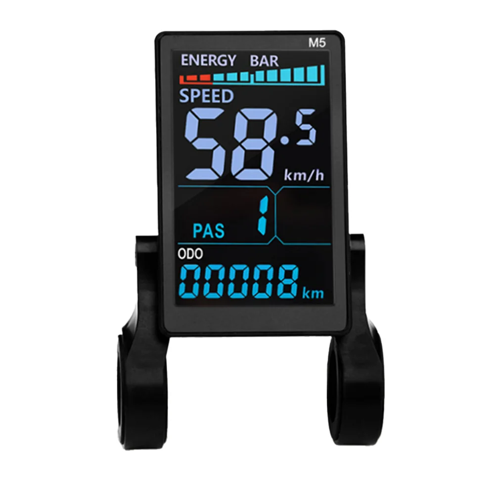 

E-bike Retrofit E-bike LCD Display User Friendly LCD Panel Electric Bicycle Accessory Waterproof Connector Display