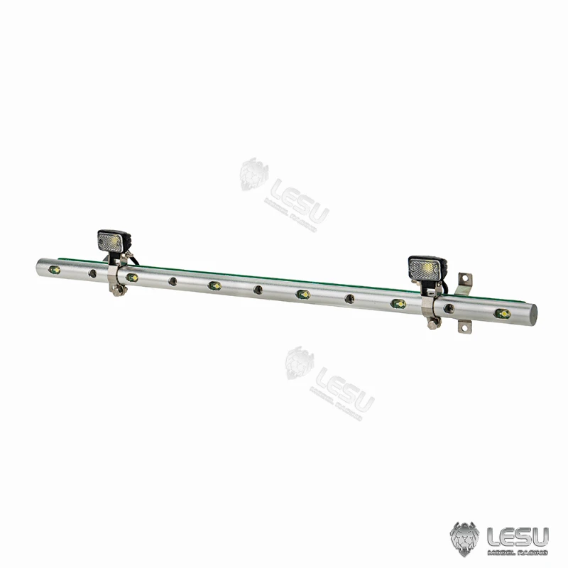 LESU LED Spotlight Hoog Plafond Top Light Pole S-1321 Upgrade Voor 1/14 Tamiya RC Vrachtwagen Tractor R470 R620 DIY Speelgoed Auto Model Onderdelen