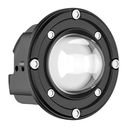 New Embedded Round Modified Fog Lights 3570 LED Spotlights Car LED Work Lights Off-road Fog Lamp Waterproof 12V 24V White Yellow