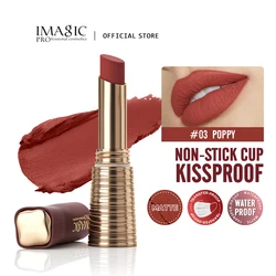 IMAGIC Matte Lippenstift Langdurige Non-stick Lippenstift Waterdichte Lip Stick Vlekvrij Klassieke Hooggepigmenteerde Lip Tint Make-Up