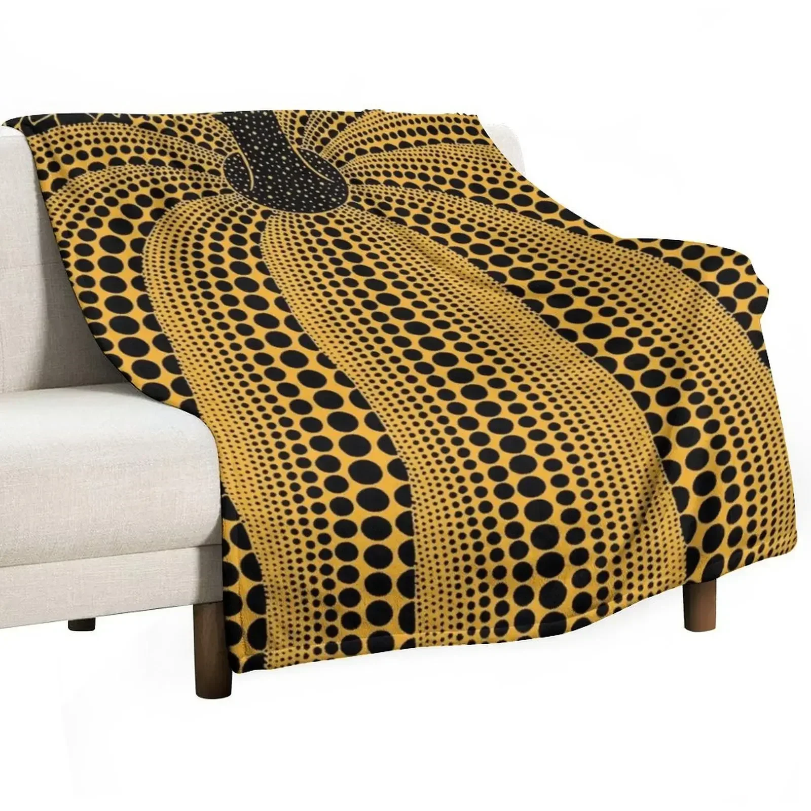 Yayoi Kusama Pumpkins Forever Throw Blanket sofa bed Thermal Blankets