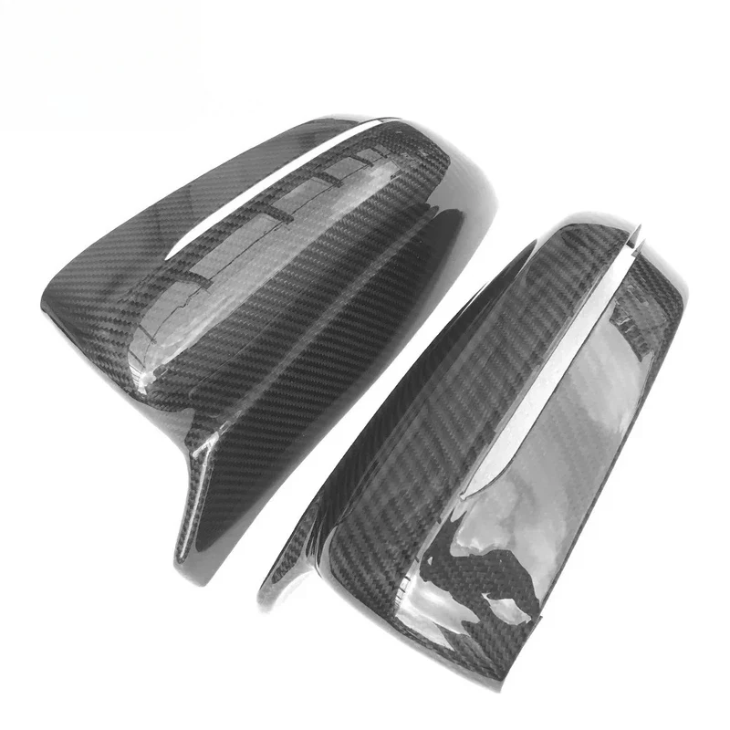 

Carbon Fiber Ox Horn Style Mirror Cover, Stick-On Exterior Styling Parts