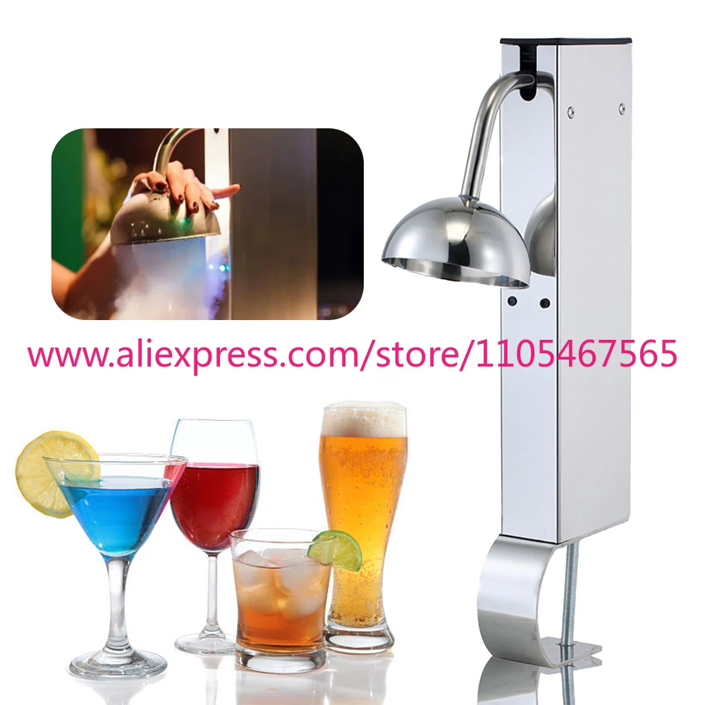 Commercial Stainless Steel Co2 Instant Glass Frost for Beer Dispensers Quick Cooling Countertop Installation Glass Cooler Glass