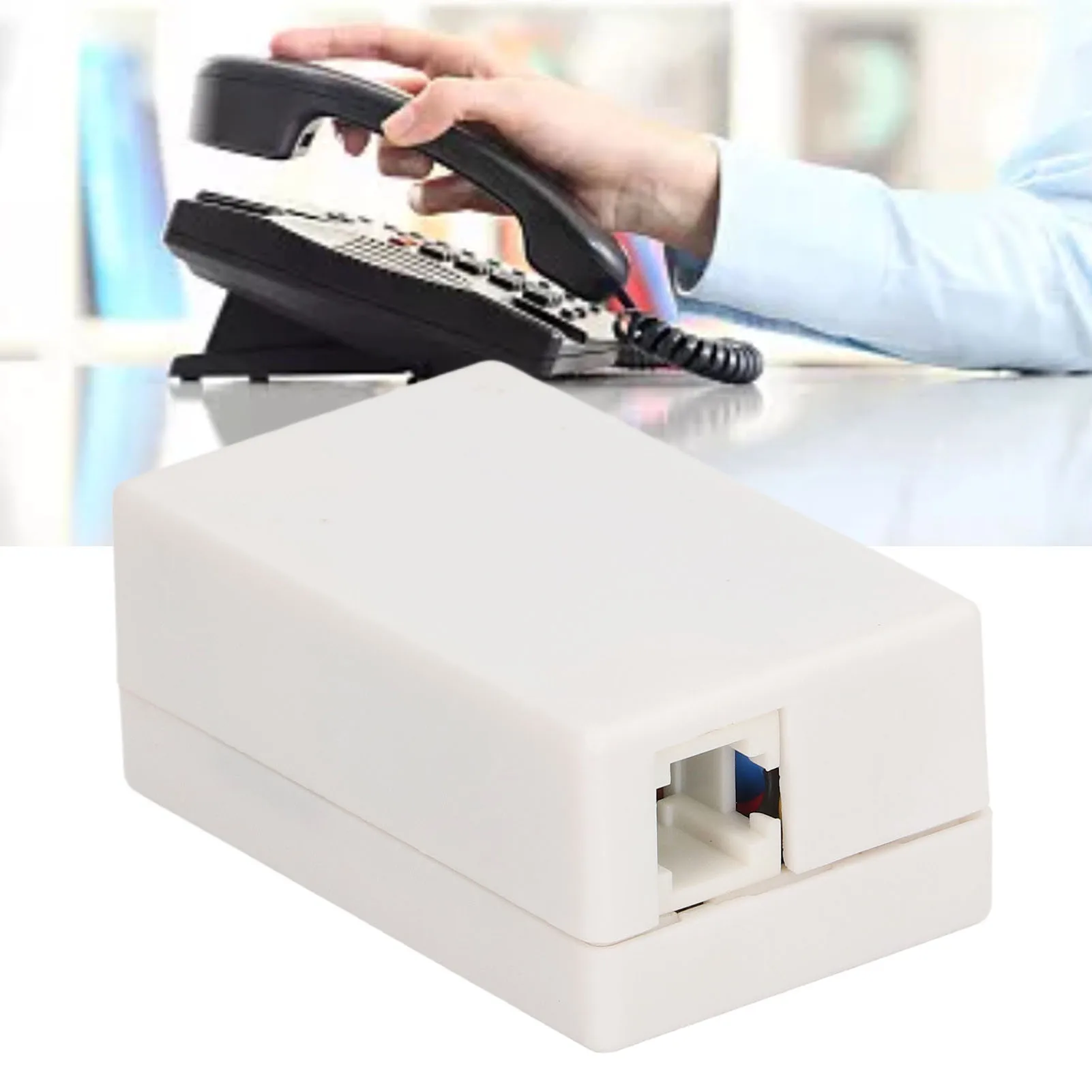 Telephone Line Recording Device RJ11 Interface Telephone Audio Data Acquisition Module Phone Call Recorder for Home Office