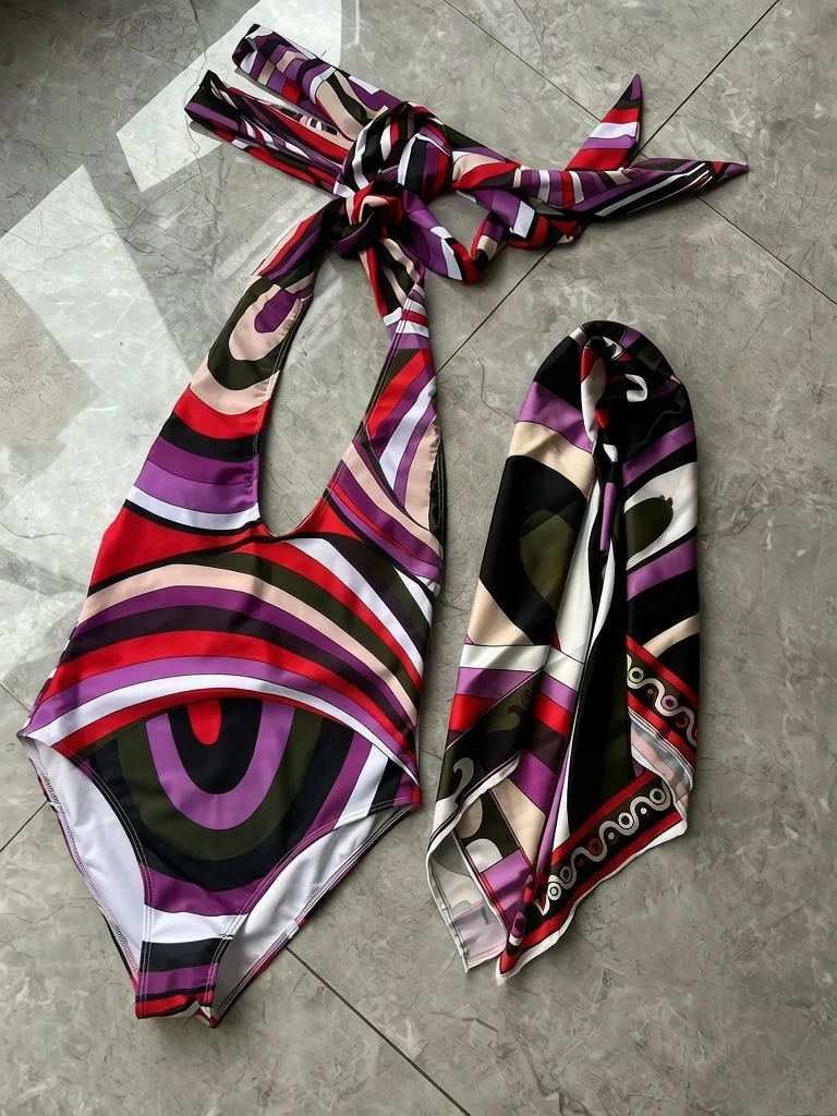 scarf swimsuit-1