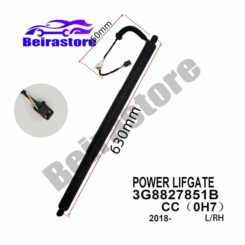 

New 3G8827851B 3G8827851A Left Right Universal Tailgate Support Rod Electric Support Struts For VW CC (0H7) 2018-Up