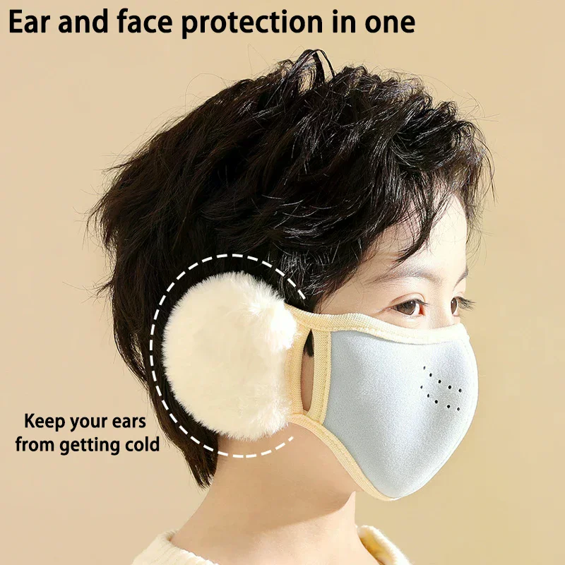 Универсальные милые теплые толстые ветрозащитные наушники с героями мультфильмов для мужчин и женщин