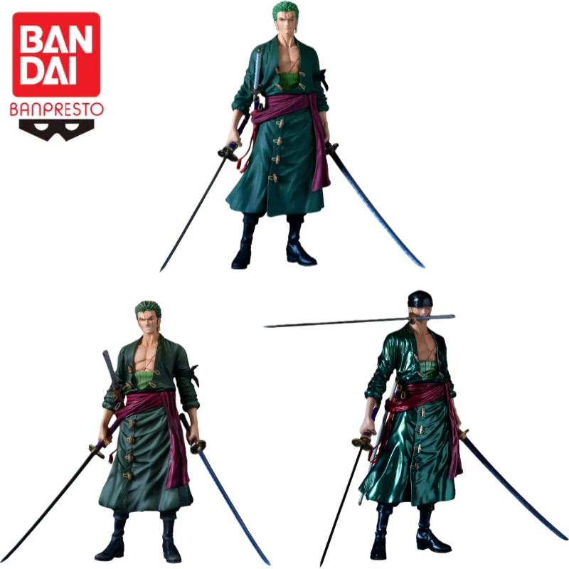 

В наличии: Оригинальная коллекционная фигурка Bandai Banpresto One Piece Ророноа Зоро, новая, в коробке, для гаража/домашнего декора