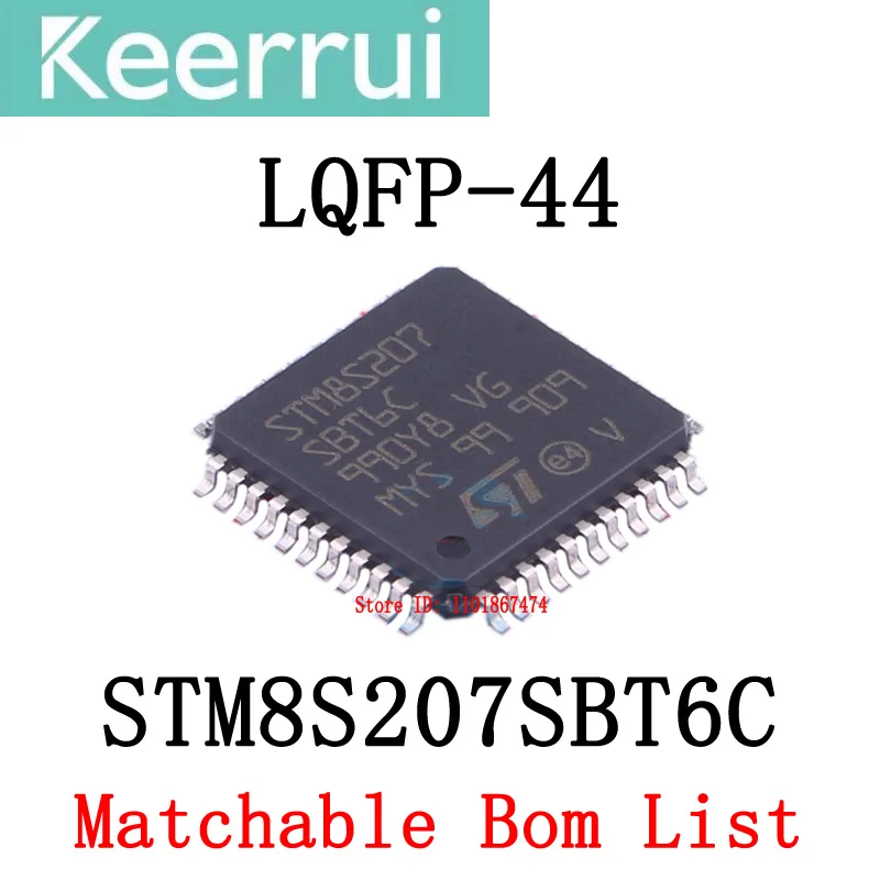 

1~1000pcs/LOT brand new original STM8S207SBT6C LQFP-44 STM8S207 SBT6C STM8S QFP44 STM MCU IC chip (can match BOM list table)