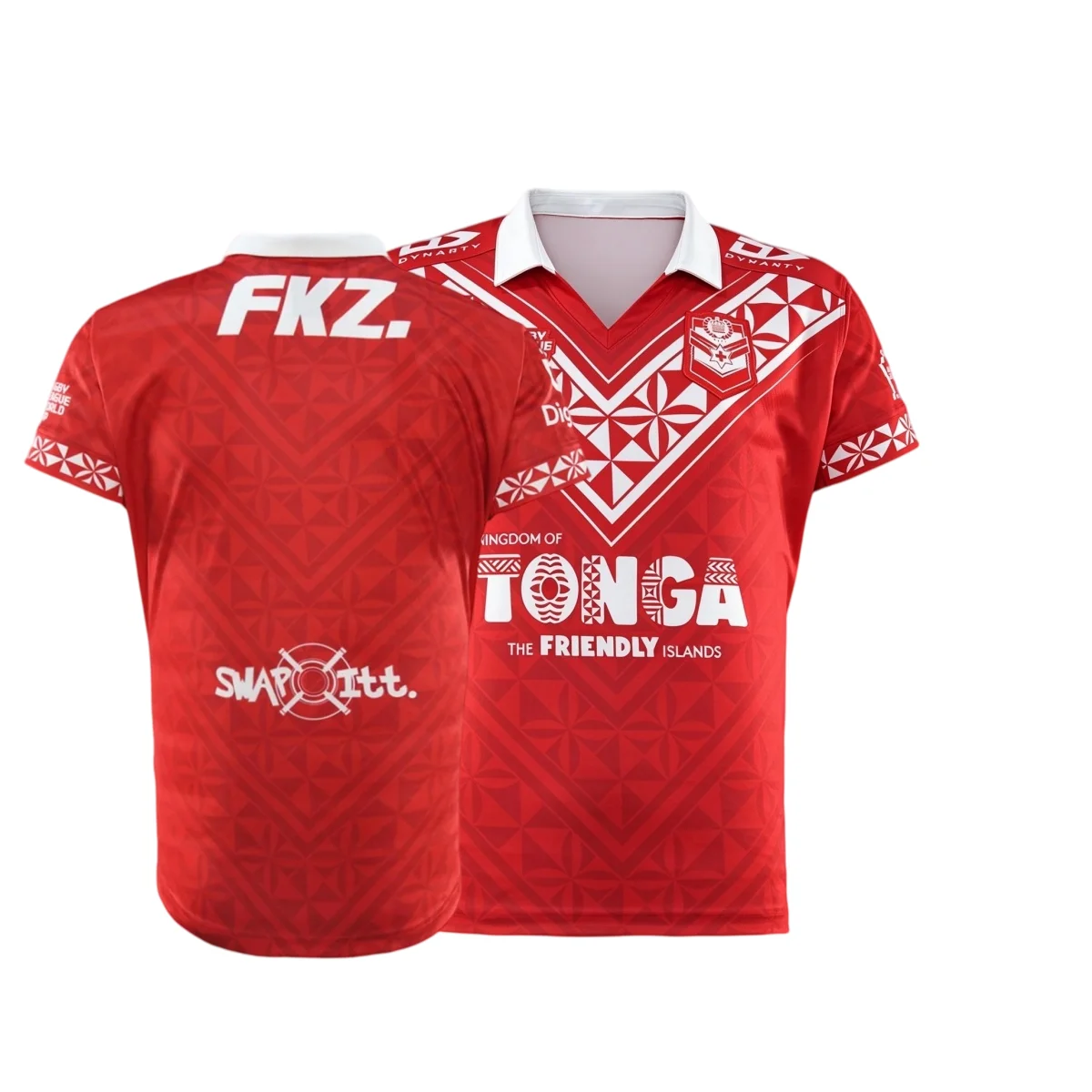 2026/27 Club Tonga National Rugby Jersey T-shirt  Men's and Women's Breathable Quick Drying Loose Short sleeve fan gifts Tops