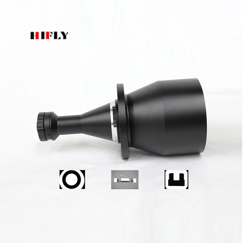 

Промышленные линзы для проверки машинного зрения 0,153X WD=250 с креплением C, 1,1-дюймовый двойной телецентрический объектив