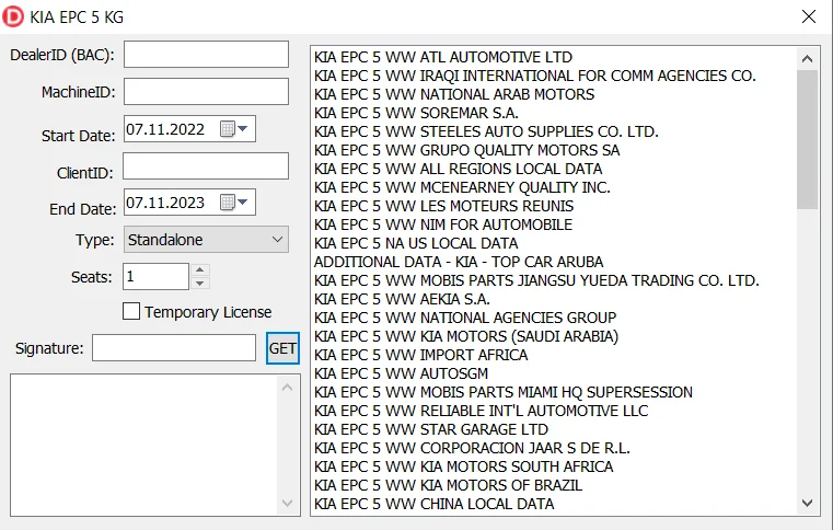 ForSnap-ON EPC Keygens: Chrysler, Ford, GM, KIA,HYUNDAI