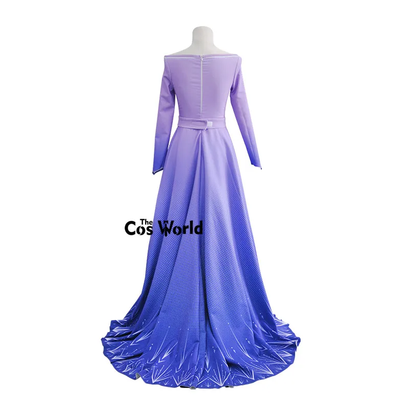 Elsa Anna Hallowmas Halloween Christmas Princess Dress Outfits Movies Customize Cosplay Costumes