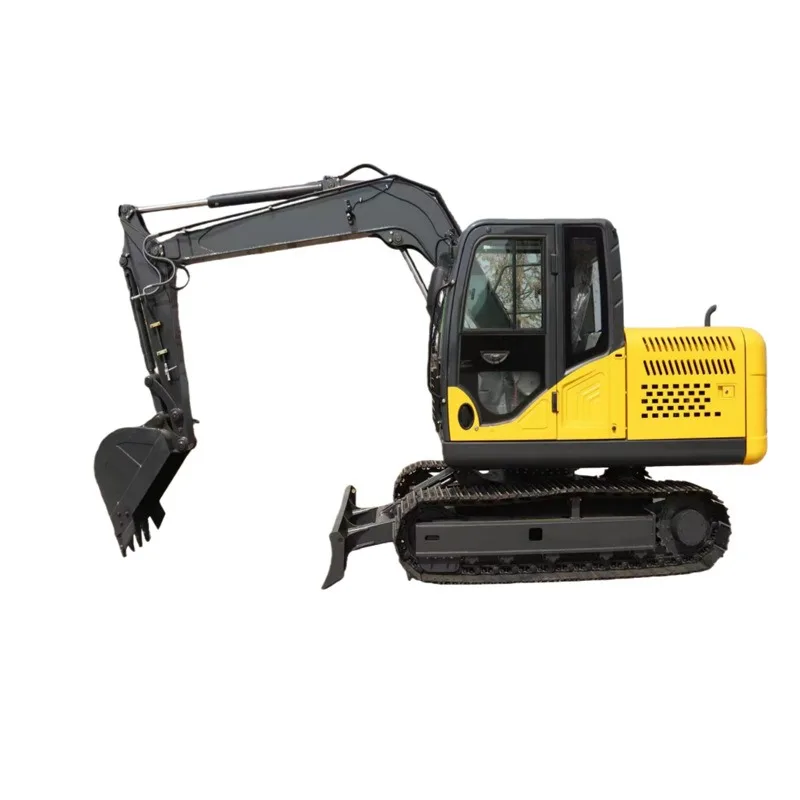 

8-Ton crawler excavator, multi-function excavator for construction projects