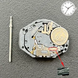 Japan Produces PC21J Movement 3 Hand Standard Quartz Movement Size: 6 ¾X8‴ Height: 3.15mm With Second Hand Stop Function