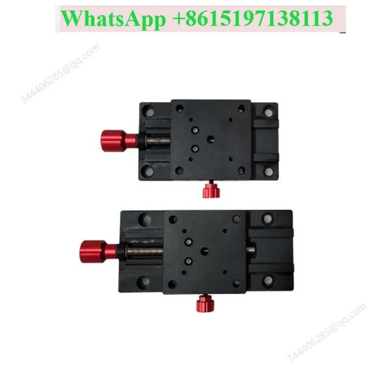 PT65-50 Manual Linear Translation Stage 50mm Travel Dovetail Guide Precision Fine Adjustment Slide Table