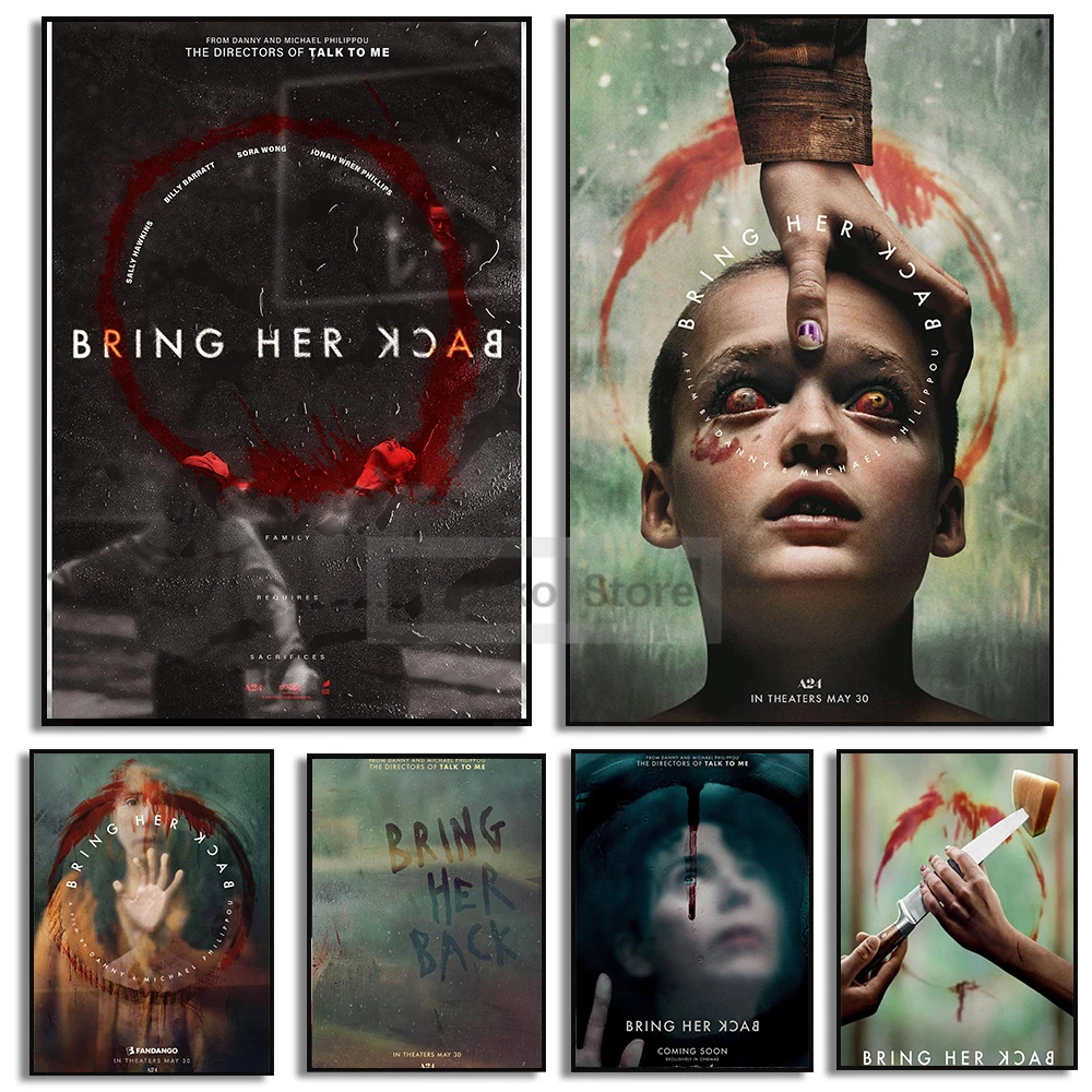 2025, últimas películas de terror, trae sus carteles traseros, impresiones de películas de suspense, pintura en lienzo, imágenes artísticas de pared, decoración de la habitación del hogar