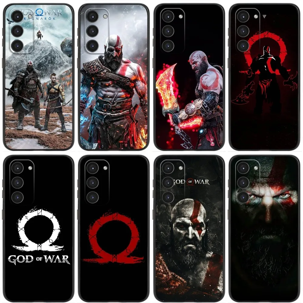 G-God of W-War Game Phone Case For Samsung Galaxy A20,A21s,A22,A31,A32,A52,A53,A72,73,A80,A91 Soft Liquid Silicone Black Cover