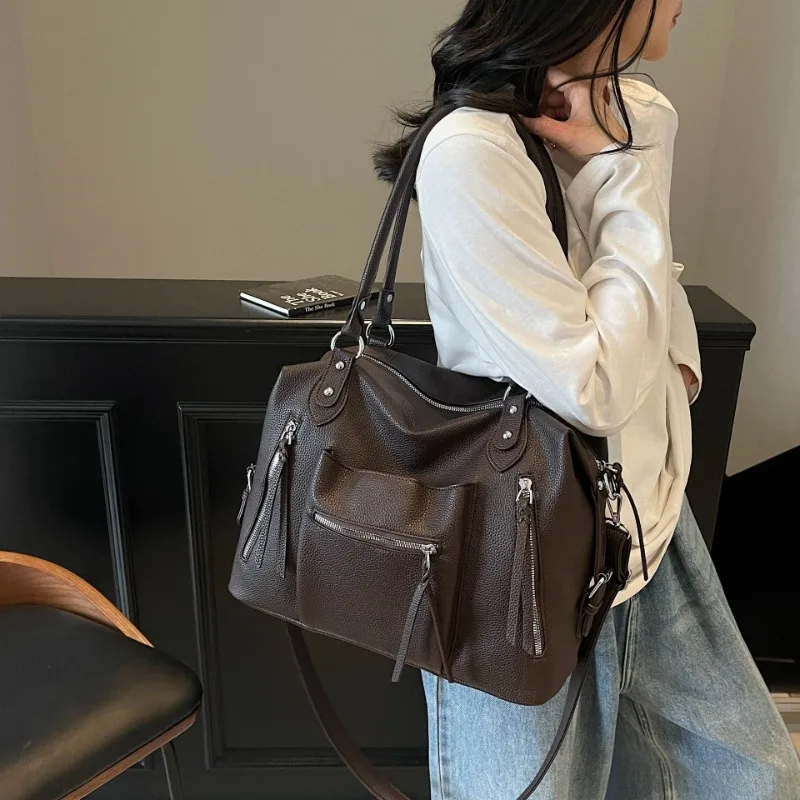 حمل حقيبة للنساء حقائب كتف سعة كبيرة المرأة حقيبة كروسبودي تنوعا محفظة عصرية وحقائب اليد مصمم حقائب SUмка #4