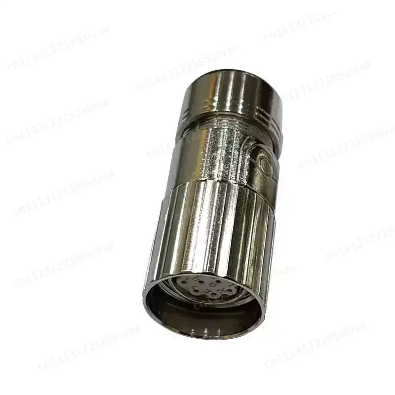 Standard M23 M623 Straight Type Internal Thread/External Thread 17 Pin Plug or Female Male Connector Single