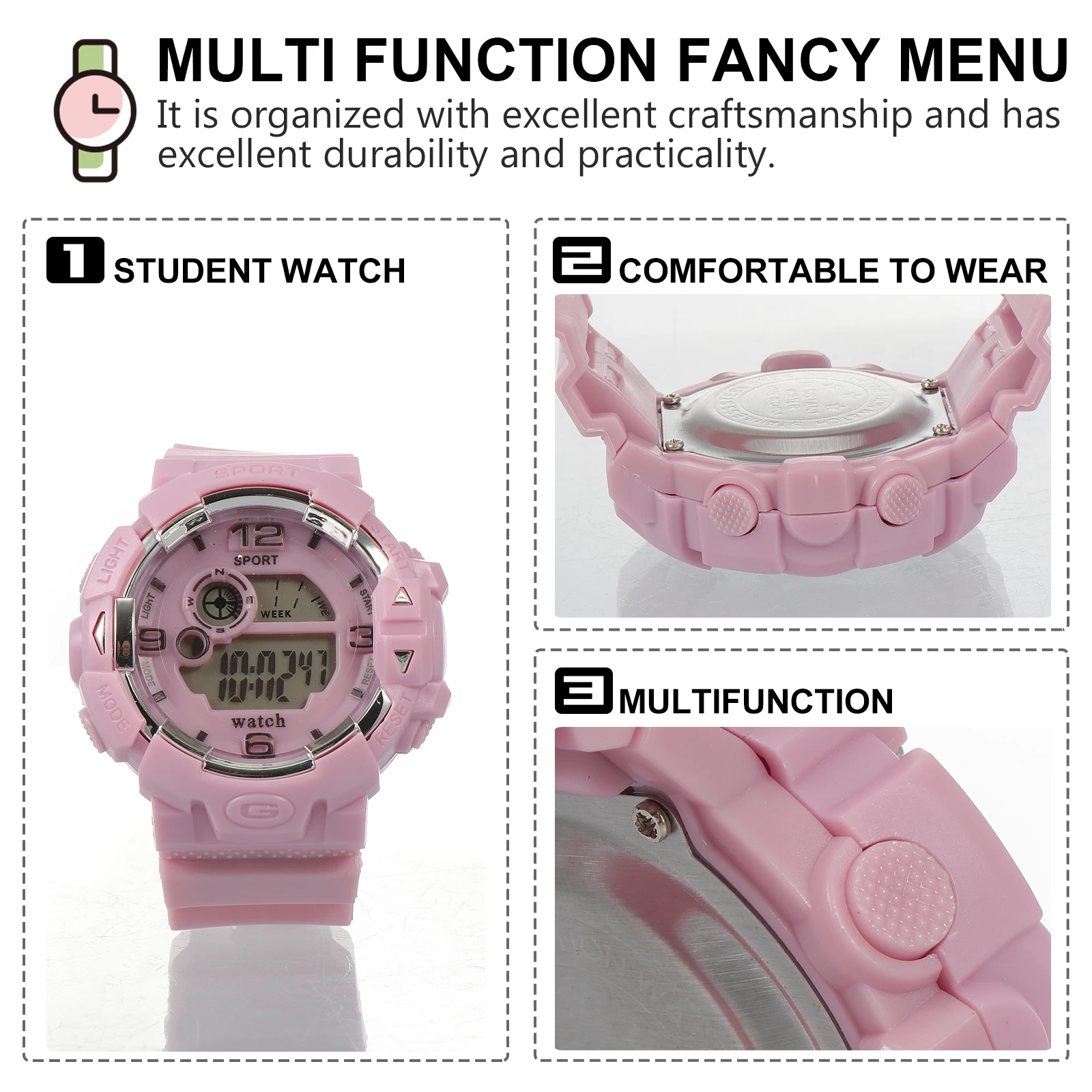 

Luminous Candy Watch for Sports Watches Electronic Electric Wristwatch Student LED