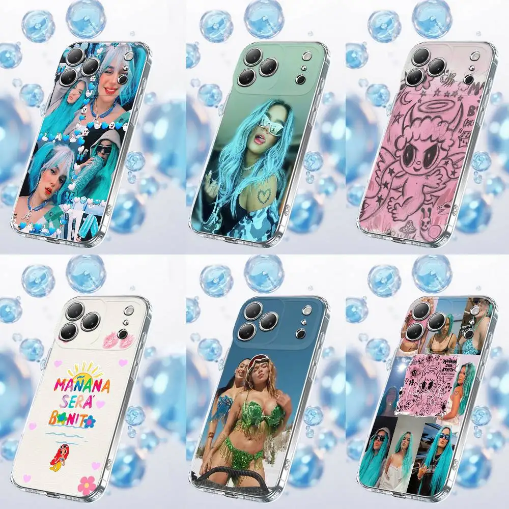 

K-Karol G Manana Sera Bonito Phone Case For iPhone 17,16,15,14,13,12,11 Plus,Pro,Max,Plus,E,SE4,Air,Mini Transparent