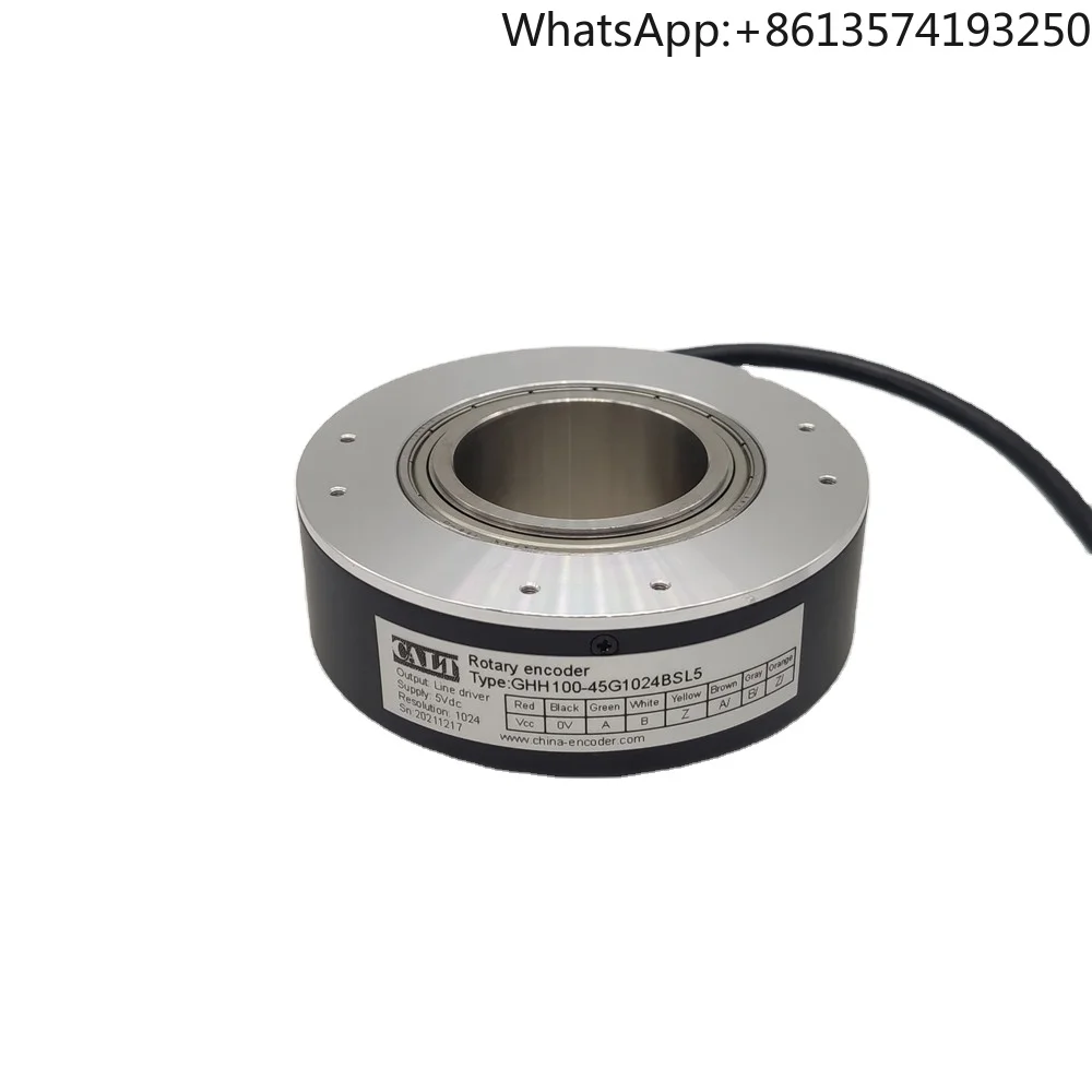 

GHH100-45G1024BML5 100MM outer size line driver Encoder 45mm hollow shaft encoder