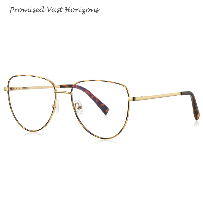 Vernice al forno in metallo Viola Progressivo Colore vivido Occhiali anti luce blu Montatura Occhiali ottici europei americani di vendita calda