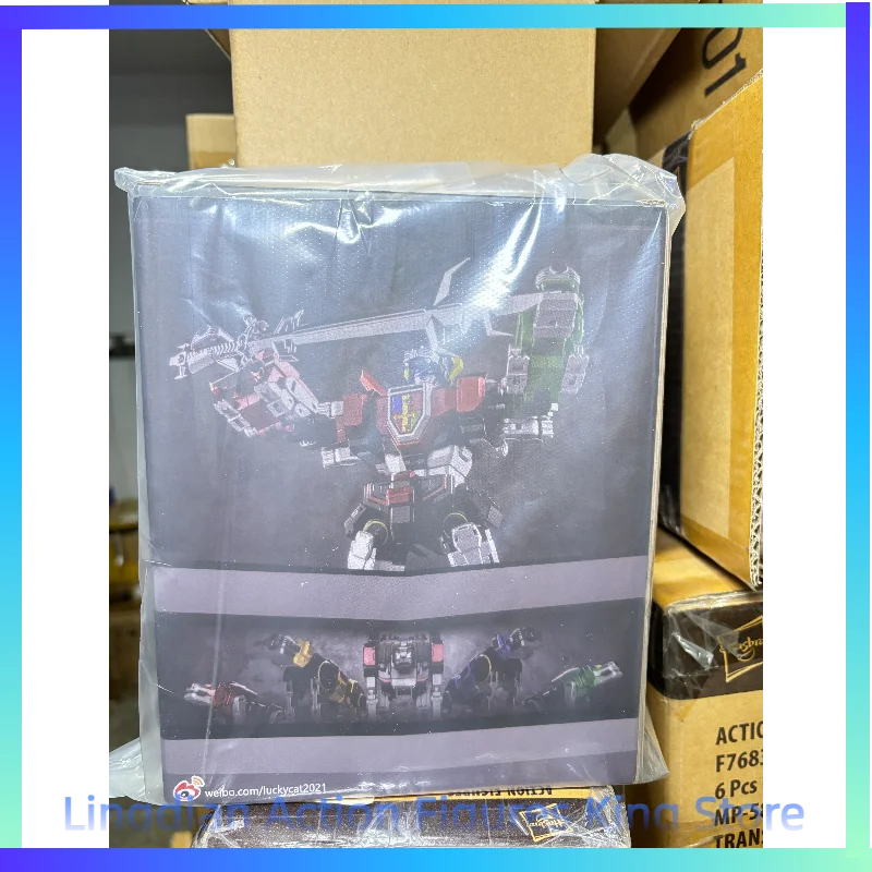 

Lucky Cat Small Universe Series MC-01S ELVIS Elvis Presley Metallic Color Deformation Five-piece Beast King Model