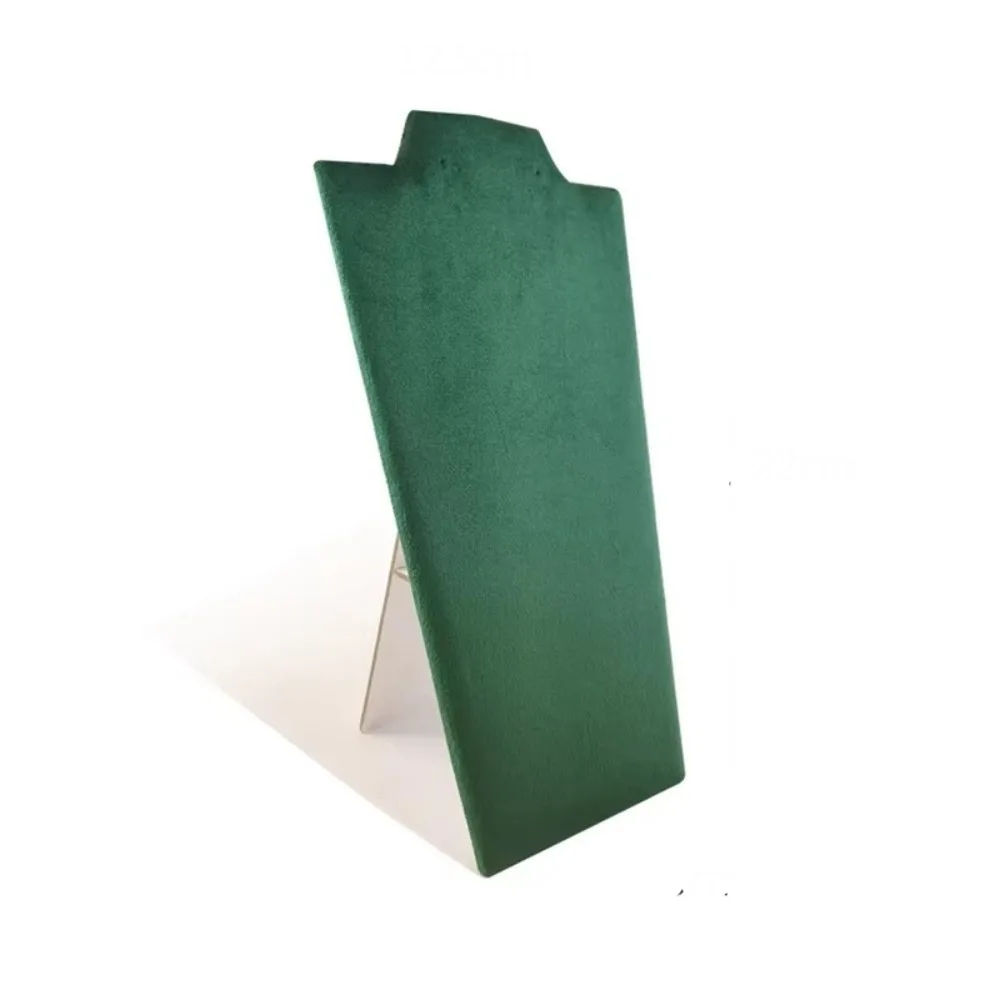 

Velvet Necklace Earring Display Board Colored High-end Necklace Display Stand Foldable Display Props Jewelry Organizer Rack