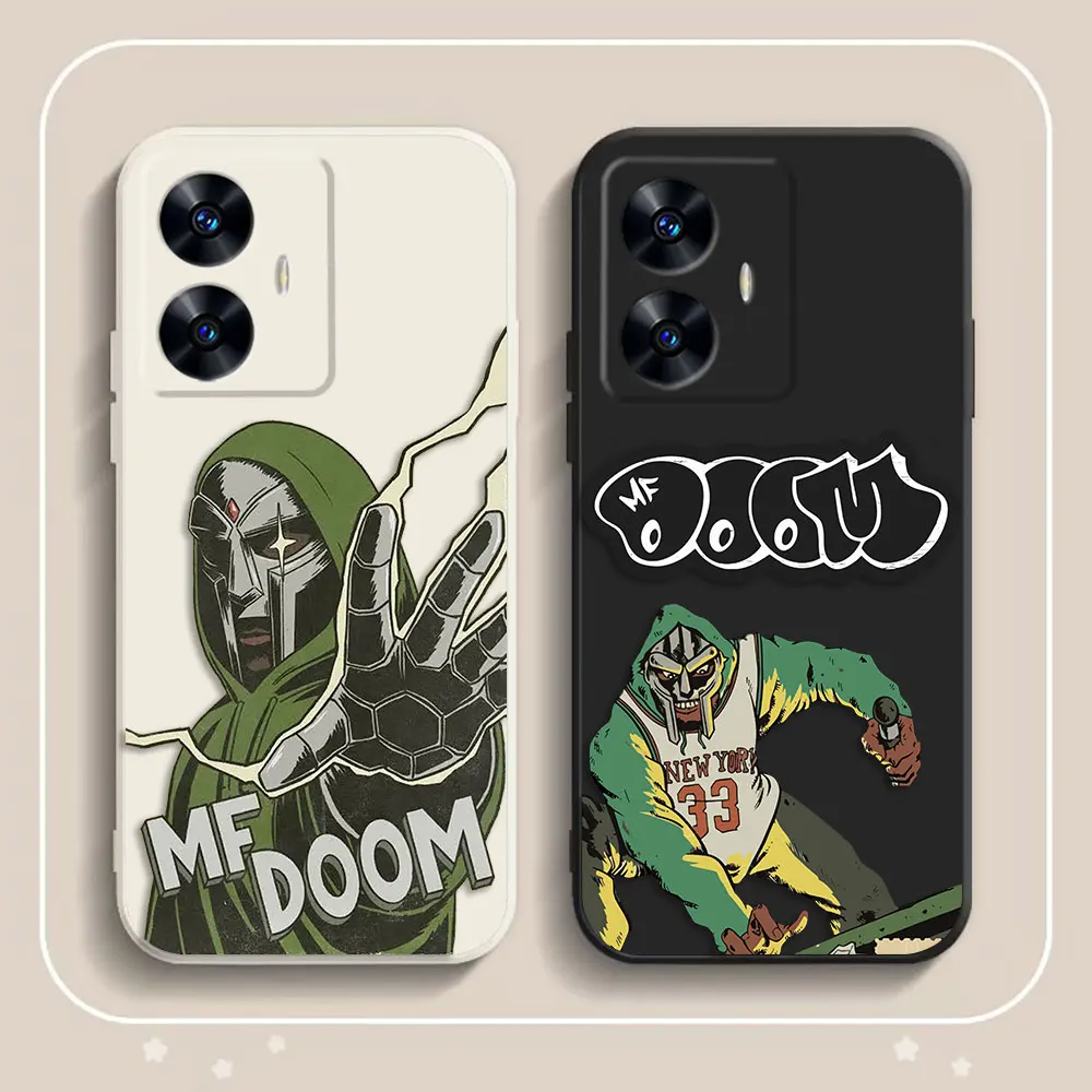 Funda de teléfono Hop Rapper MF DOOM para Realme P35 C11 C12 C20 C30 C33 C55 C35 C53 C65 C63 C71 GT NEO 2 XT 20 NARAO 20 30 50 funda Capa