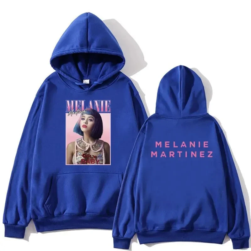 Singer Melanie Martinez Men's Hoodie Men's and Women's Fashion Simple Long sleeved Pullover Street Trend Large Y2k Sweatshirt