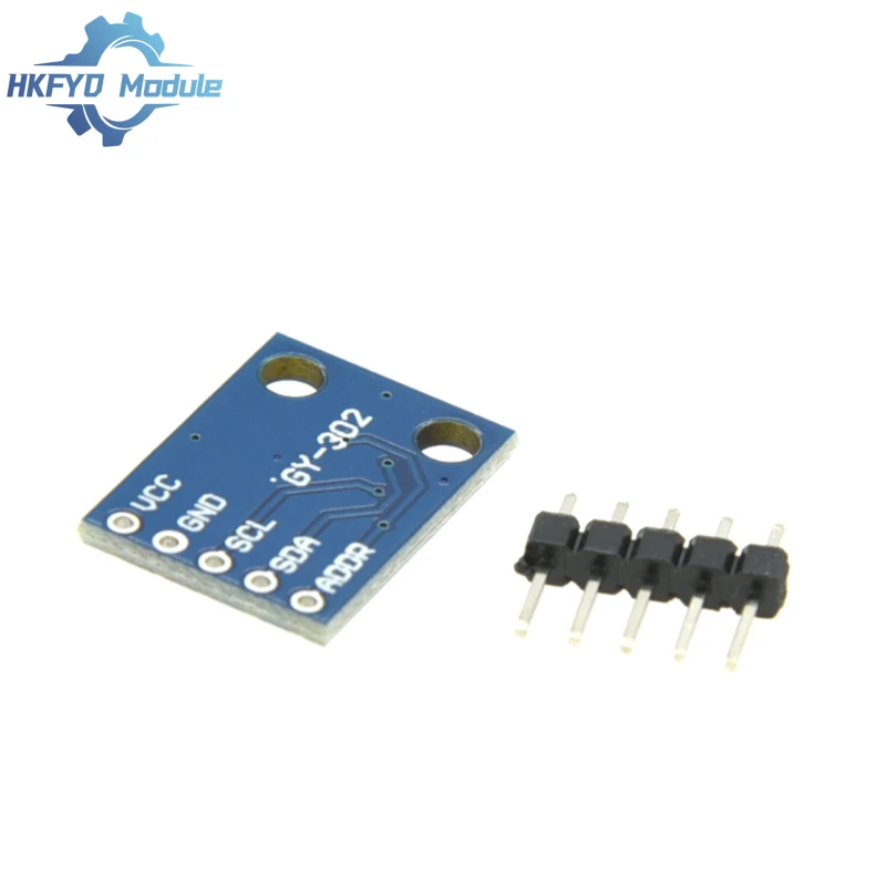 1-10PCS Digital Optical Intensity Illumination Sensor GY-30 GY-302 BH1750FVI BH1750  BH1750FVI Of Module For Arduino 3V-5V