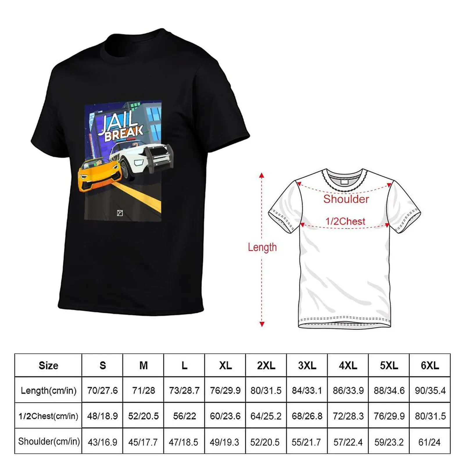 Jailbreak Clash T-Shirt T-Shirt t shirts for man slim fit t shirt man designer T-Shirt