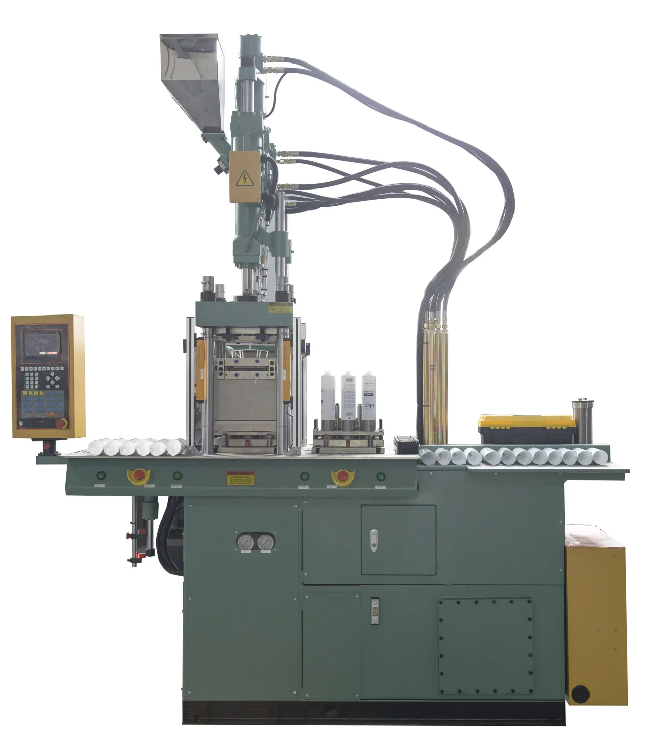 Toothpaste semi-laminated tube production line