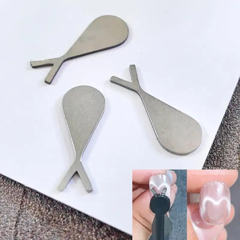 1/3pcs Gel UV Ferro Magnete Stick Strumento per manicure Salon Fai da te Nail Art Magnete Cat Eye Magnete per creare forme di coniglio e orso sulle unghie