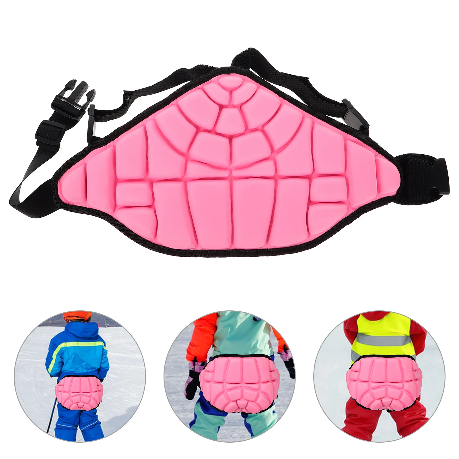 

Thickened Kids Hip Pads Shorts for Roller Skating Skateboarding Protection Adjustable Breathable Butt Protector Padded for Ice