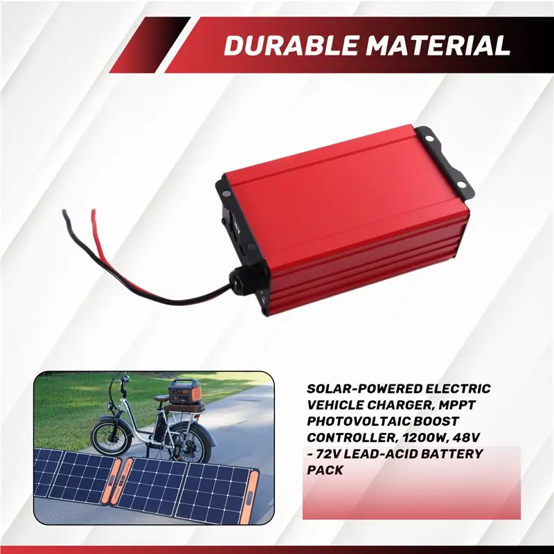 A92Z MPPT 광전지 부스트 컨트롤러 태양광 전기 자동차 1200W 48V-72V 납산 리튬 배터리용