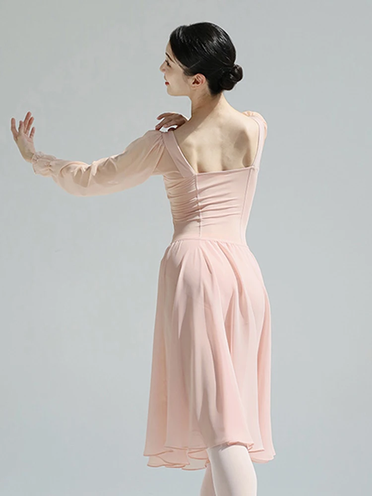 バレエ美術受験ダンスユニフォーム、体操服、ガーゼスカート、ハーフスカート、練習着