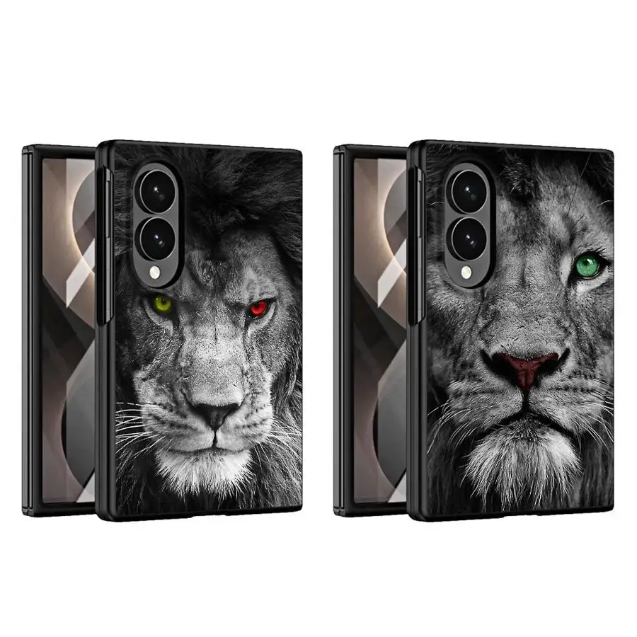 Tiger Lion Case for Samsung Galaxy ZFold8 Z Fold 8 ZFold Wide Z Fold8 Wide Phone Cover