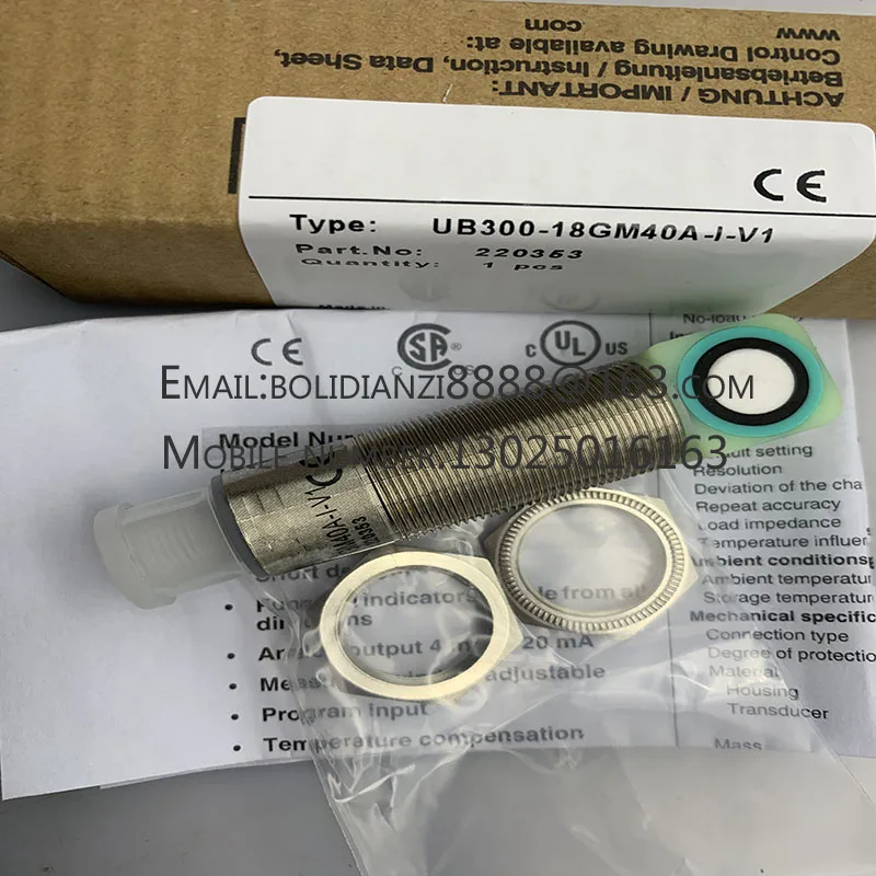 

Brand new original UB300-18GM40A-E5-V1 UB300-18GM40A-E4-V1 UB300-18GM40-I-V1 UB300-18GM40A-I-V1 UB800-18GM40A-U-V1 in stock