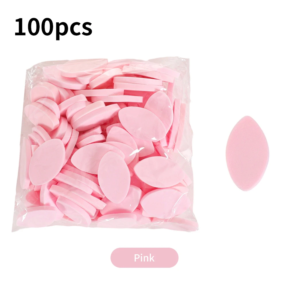 100 pièces éponge douce coussinets de faux cils Extensions de cils fournitures coussinets de levage de cils réutilisable pratique éponge d'extension de cils