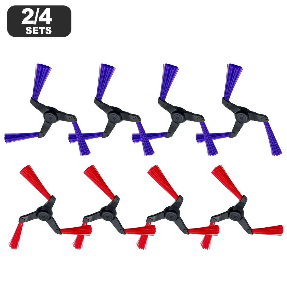 2/4pcs Replacement Side Brushes For Deerma X70/For DEM-X70 Robot Vacuum Cleaner Home Improvement Cleaning Brushes Kit