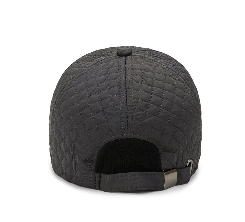 Winter Dicker Baseball Kappe Für Männer Mit Ohrenklappen Warm Halten Baumwolle Snapback Kappe Männlichen Vater Hut Ohr Schutz Casquette – Detail 7