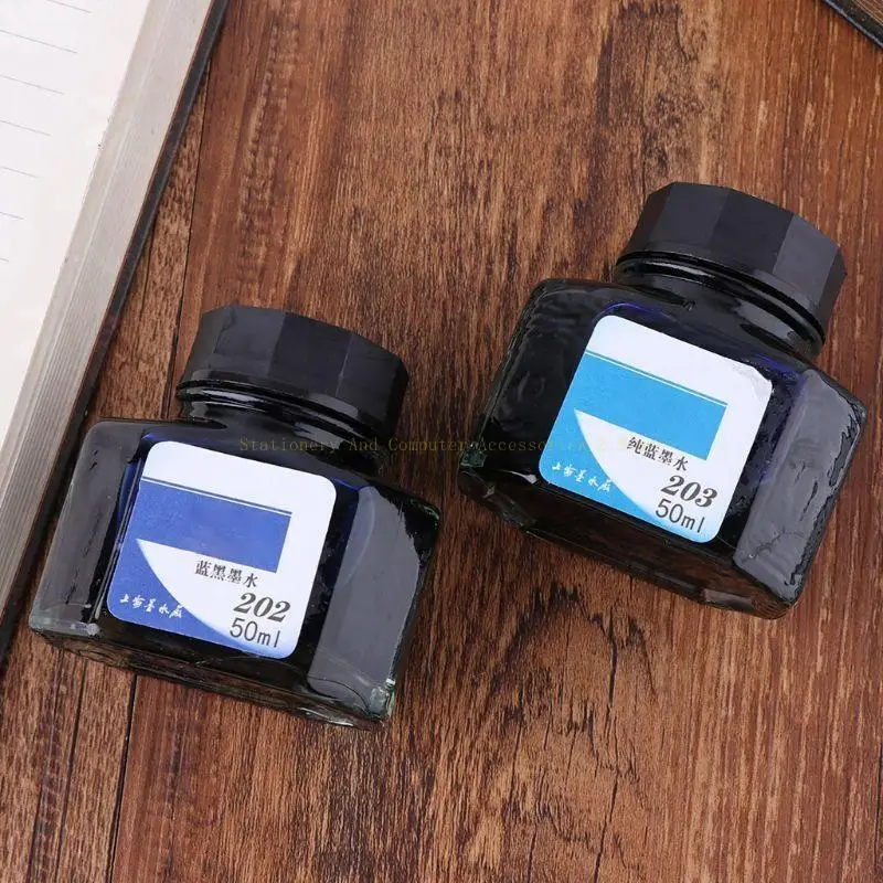 50ml Botol Botol Glass Menulis Air Mancur Stasiun Sekolah Siswa