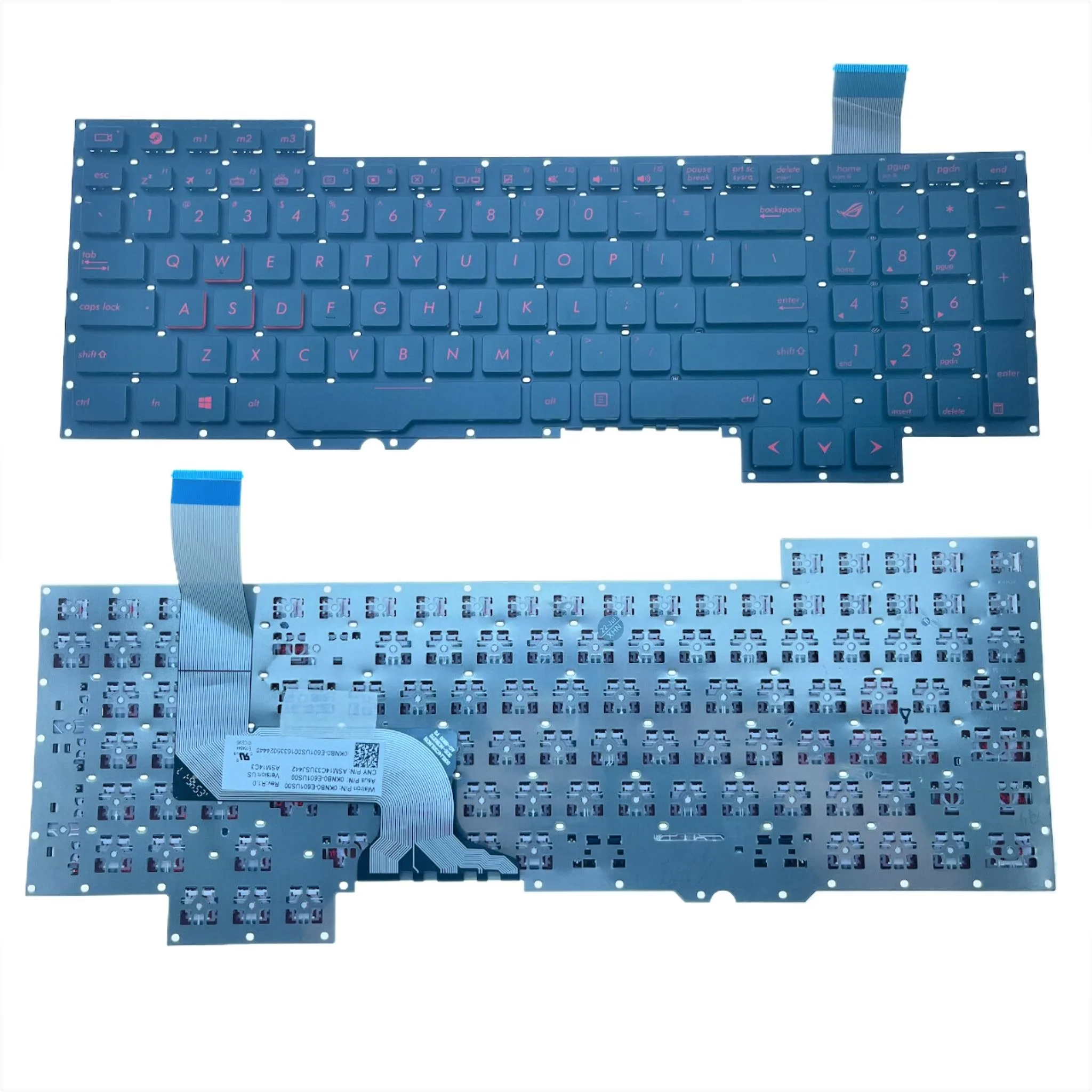 New US Laptop Keyboard For ASUS G751 G751J G751JL G751JM G751JT G751JY G751jl-bs17t28 G751JT-CH71 G751JM-BHI7T25 G751