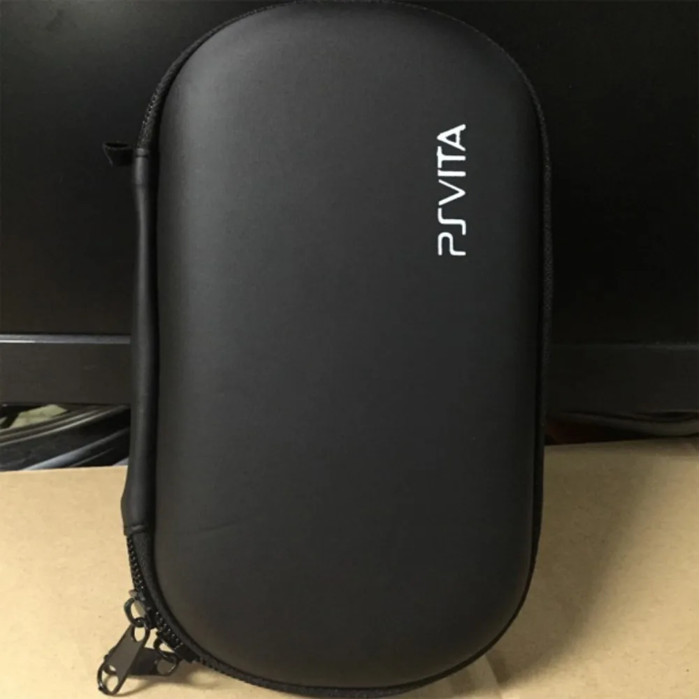 Static For PSVita Console EVA With Carabiner Anti-Shock Hard Case PS Vita Carry Bag Shockproof Protector Box Console Carry Bag