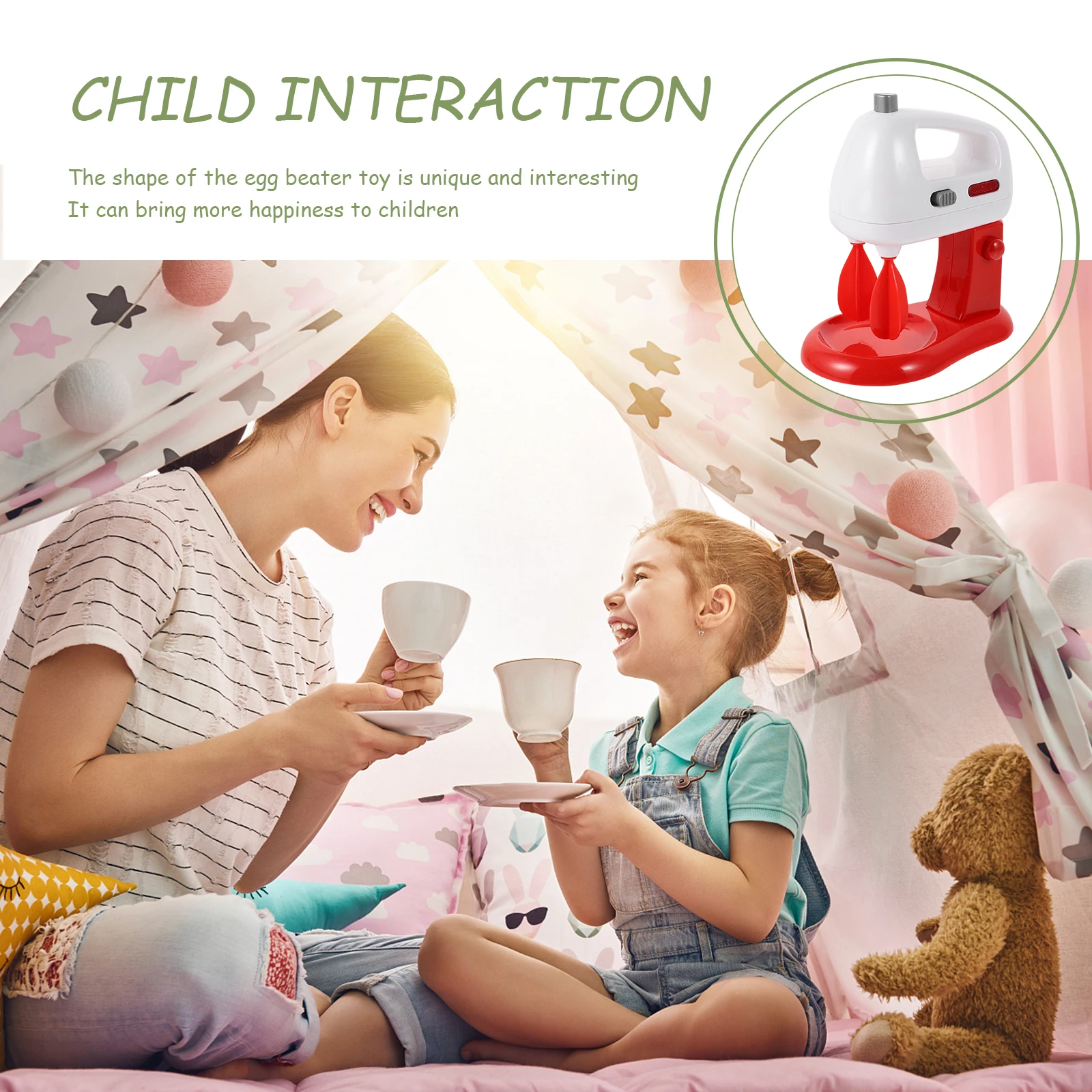 

1pc Simulated Blender For Kids Creative Mini Machine Plaything Safe Educational Children'S Play House Furniture