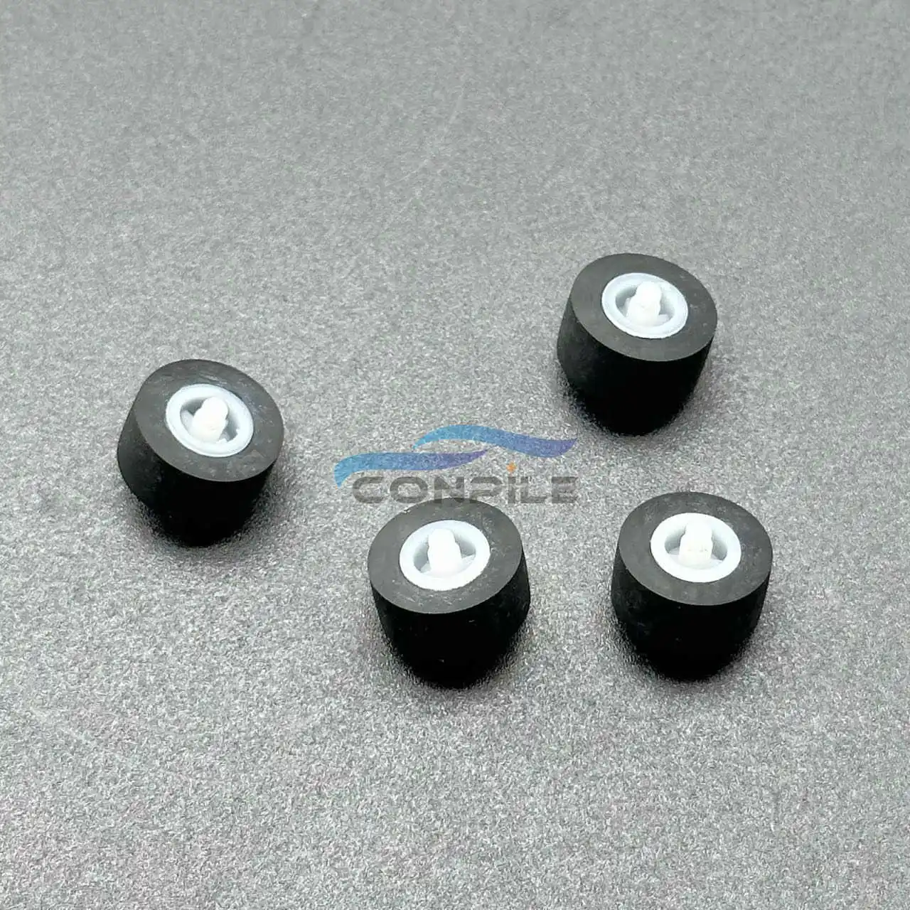 4pcs Pinch Roller 12X6x2mm for JVC 218 254 354 318 718 cassette deck tape Recorder