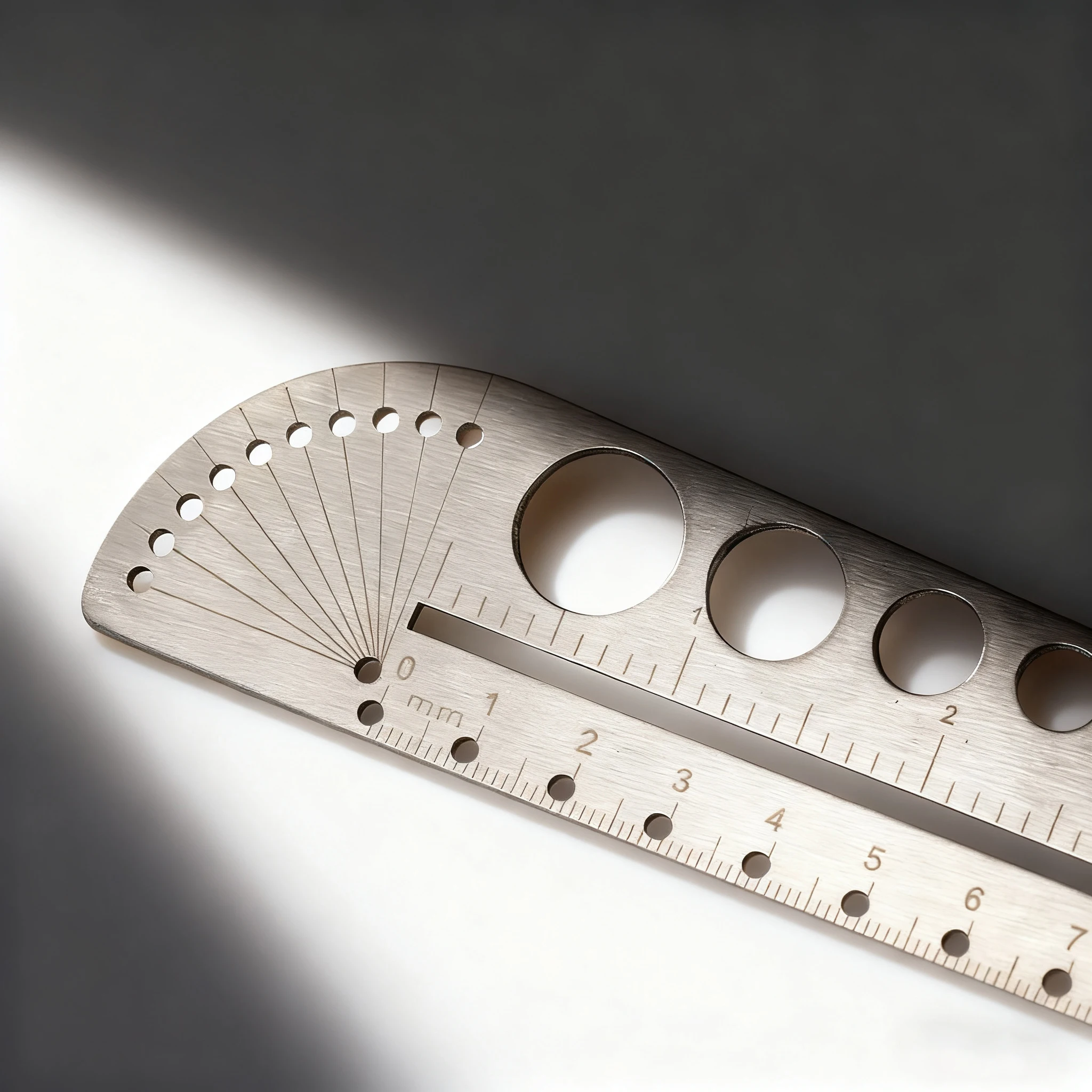 다기능 자 스테인리스 스틸 도구 스케일 자 사무실용 컴퍼스 각도기 육각형 EDC 야외 도구 DIY 측정 도구